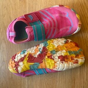CIOR Kids Pink and Aqua Blue Water Shoes